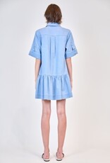 SIMKHAI CRIS S/S SHIRT DRESS