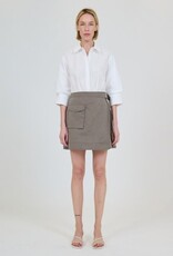 SIMKHAI FRASER MINI SHIRT DRESS