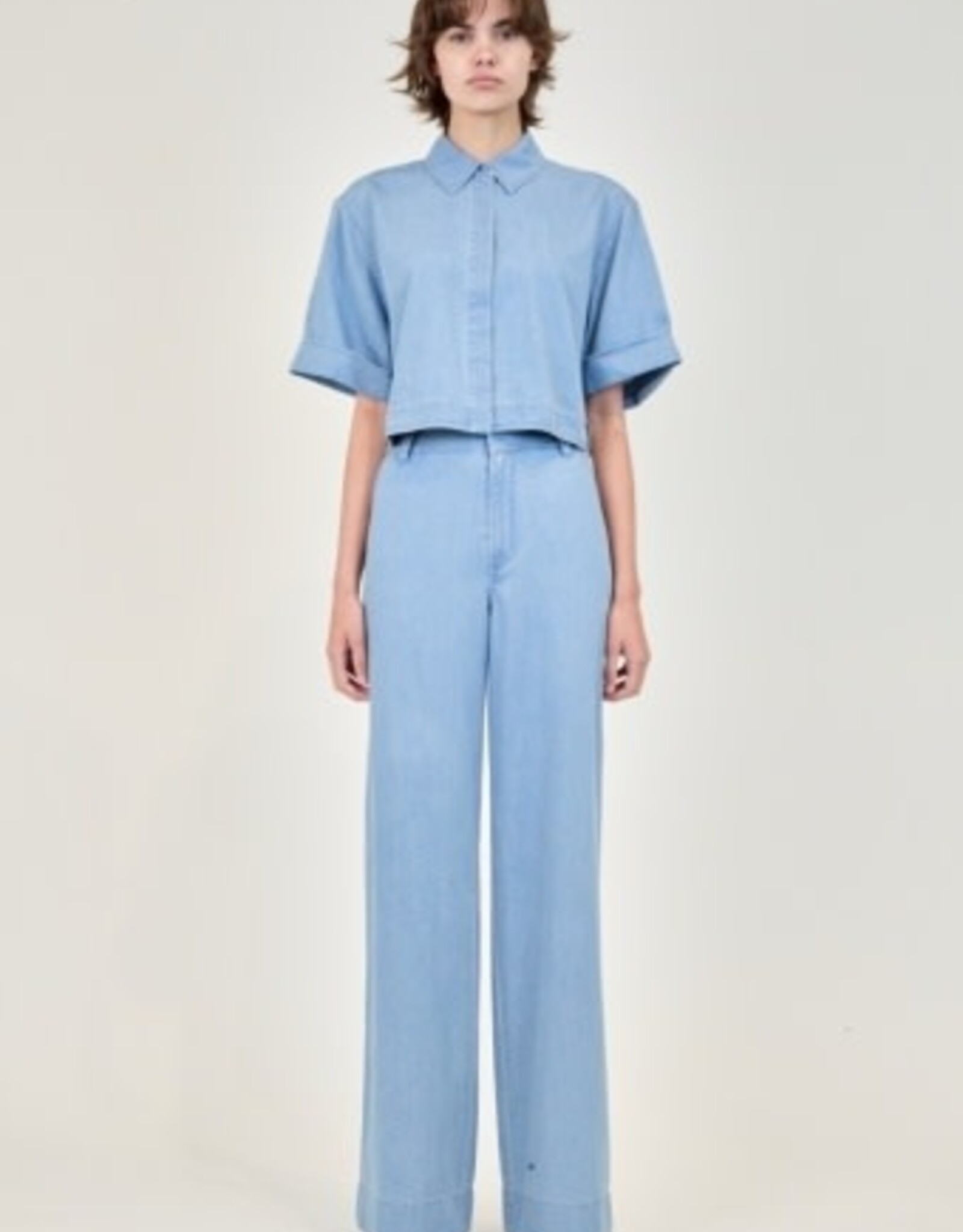 SIMKHAI BISHOP S/S TOP