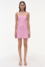 SIMKHAI ZIVA S/L EMBELLISHED MINI DRESS