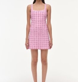 SIMKHAI ZIVA S/L EMBELLISHED MINI DRESS