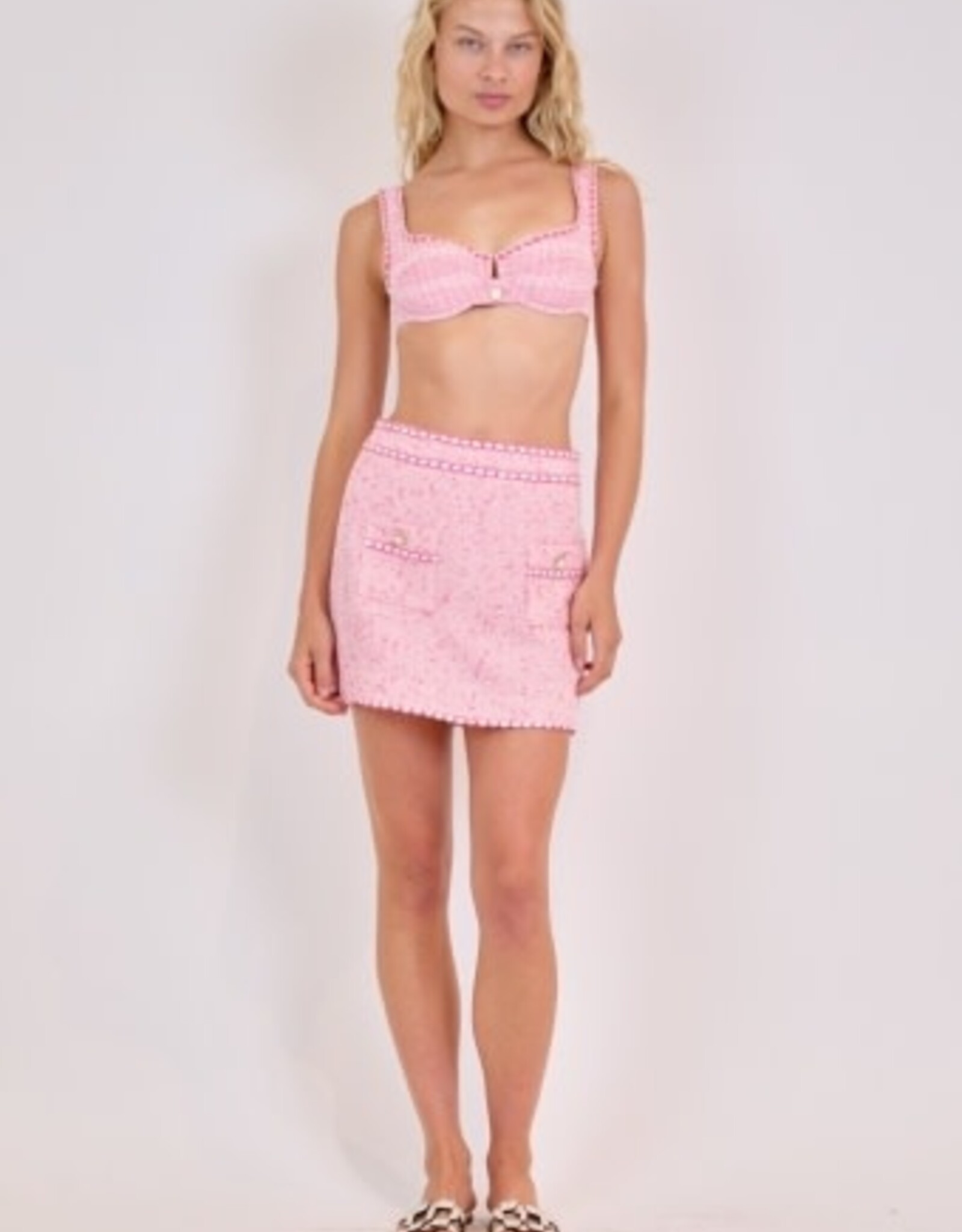 SIMKHAI LEIGHTON MINI SKIRT