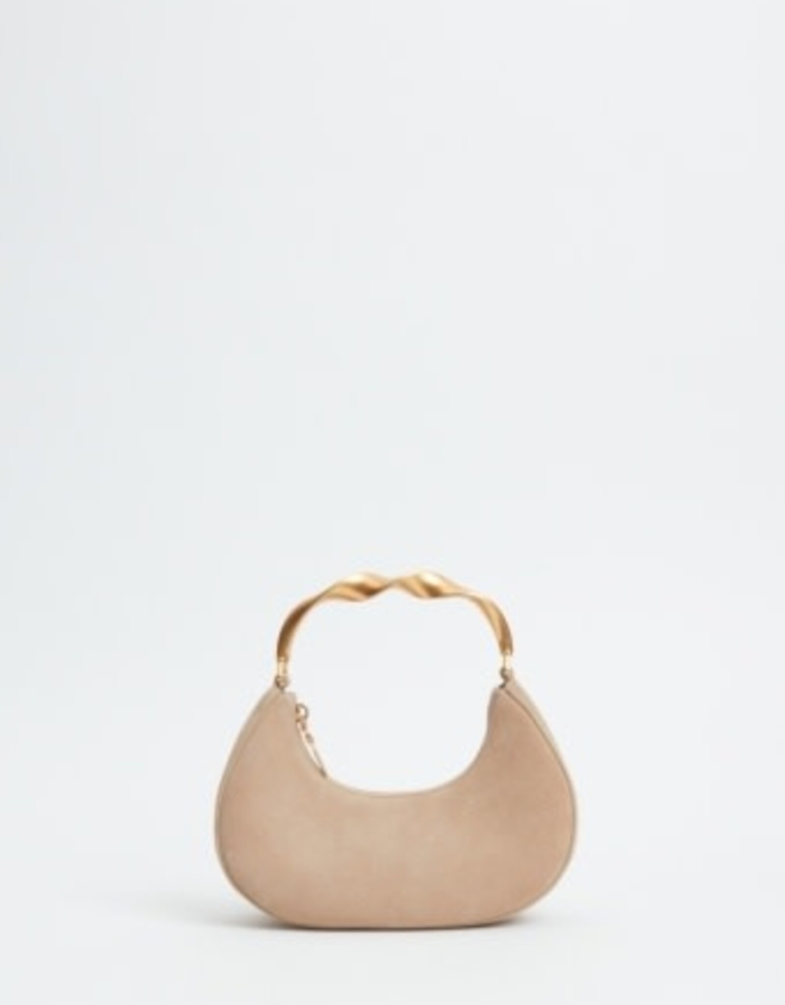 SIMKHAI NIXI SUEDE TWIST HANDLE BAG