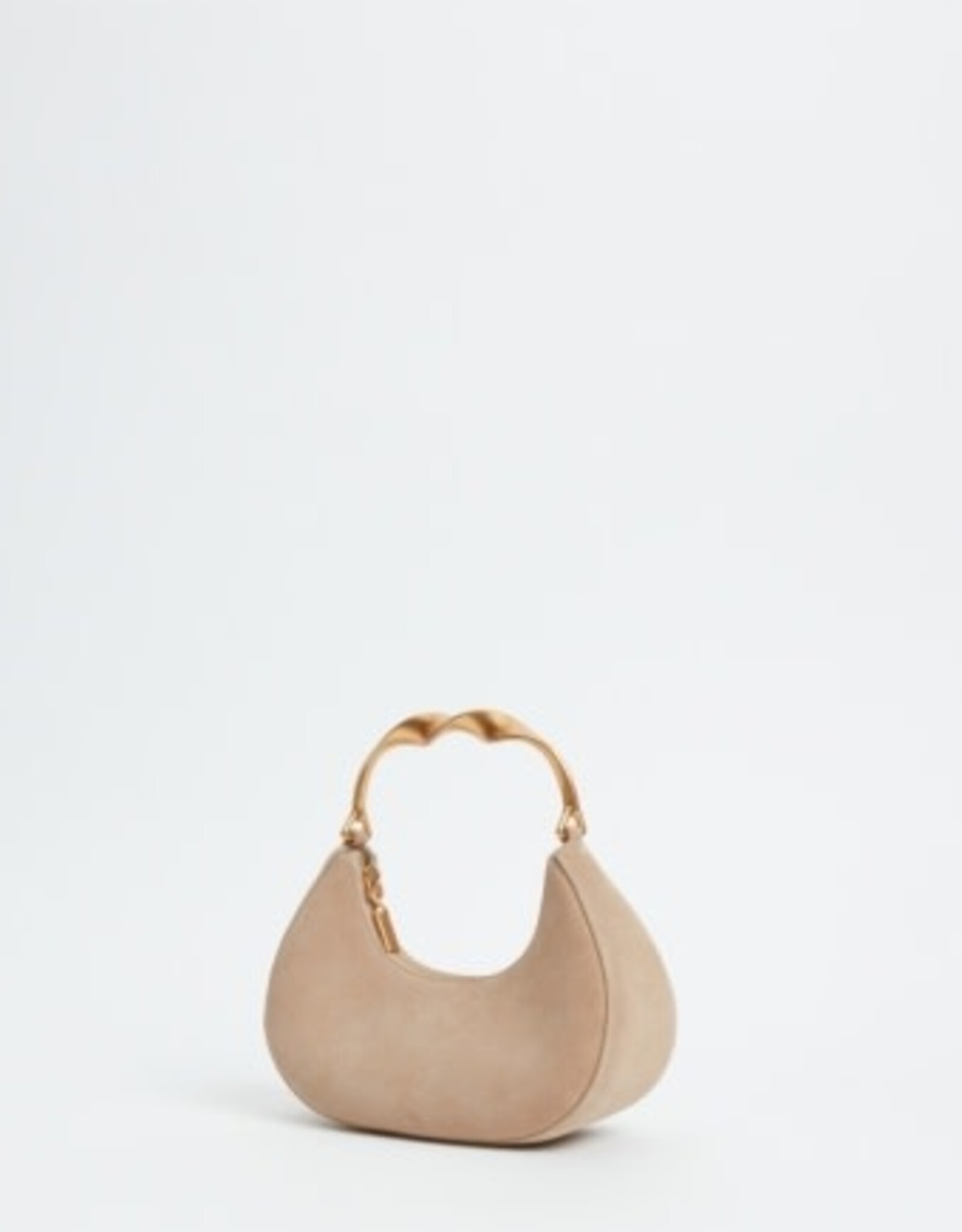 SIMKHAI NIXI SUEDE TWIST HANDLE BAG
