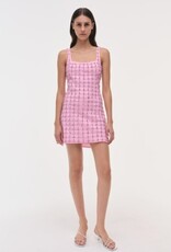 SIMKHAI ZIVA S/L EMBELLISHED MINI DRESS