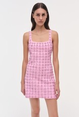 SIMKHAI ZIVA S/L EMBELLISHED MINI DRESS