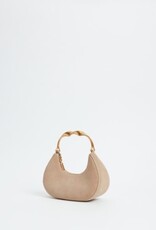 SIMKHAI NIXI SUEDE TWIST HANDLE BAG