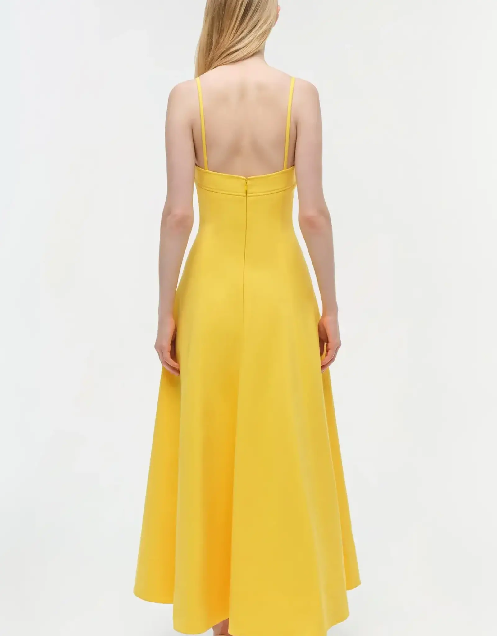 SIMKHAI MARISOL S/L MIDI DRESS