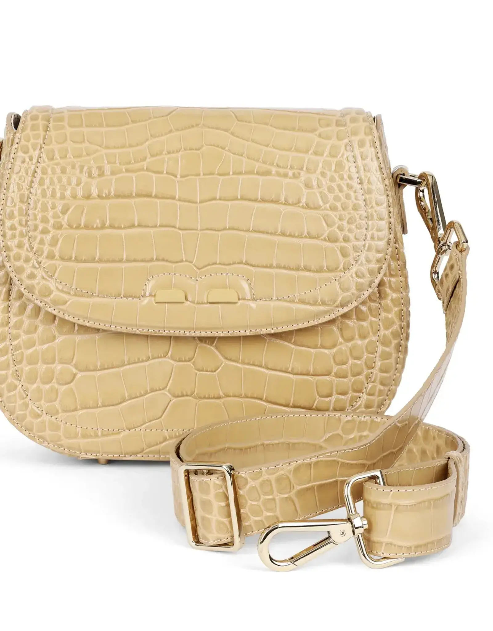 BENE Holmes Crossbody Hazelnut Croc