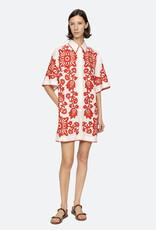 Sea Liliana Applique Mini S/S Dress