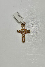 Sennod Jewelry Design VVJ24-Pearl and Diamond Cross