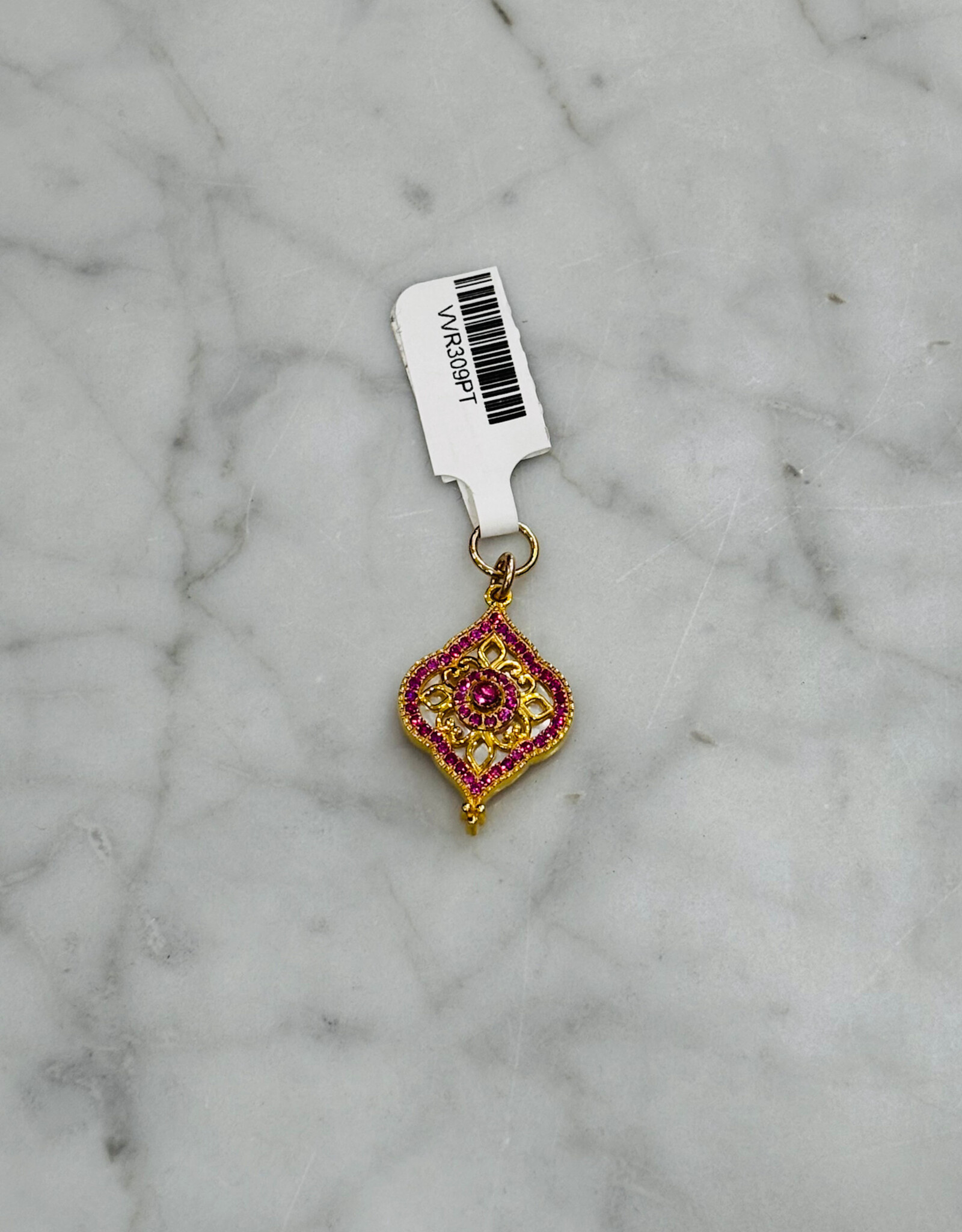 Sennod Jewelry Design VVR309PT-Ella-MOP/Pink Tourm/Diamond