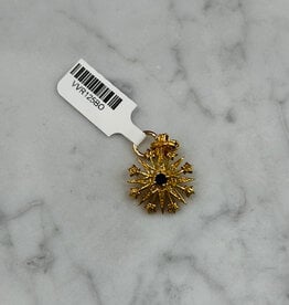 Sennod Jewelry Design VVR125BO-Jessie Diamond STar Tipped Vignette / Black Onyx