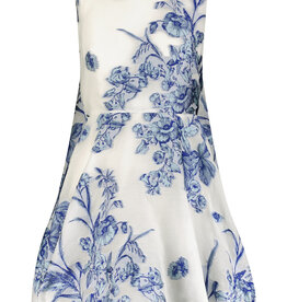 Lela Rose WATEAU BACK BUBBLE MINI