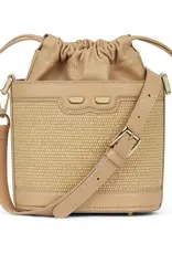BENE Byrd Bucket: Raffia & Tan