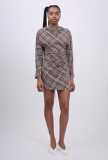 SIMKHAI HARPOR L/S MINI DRESS