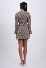 SIMKHAI HARPOR L/S MINI DRESS