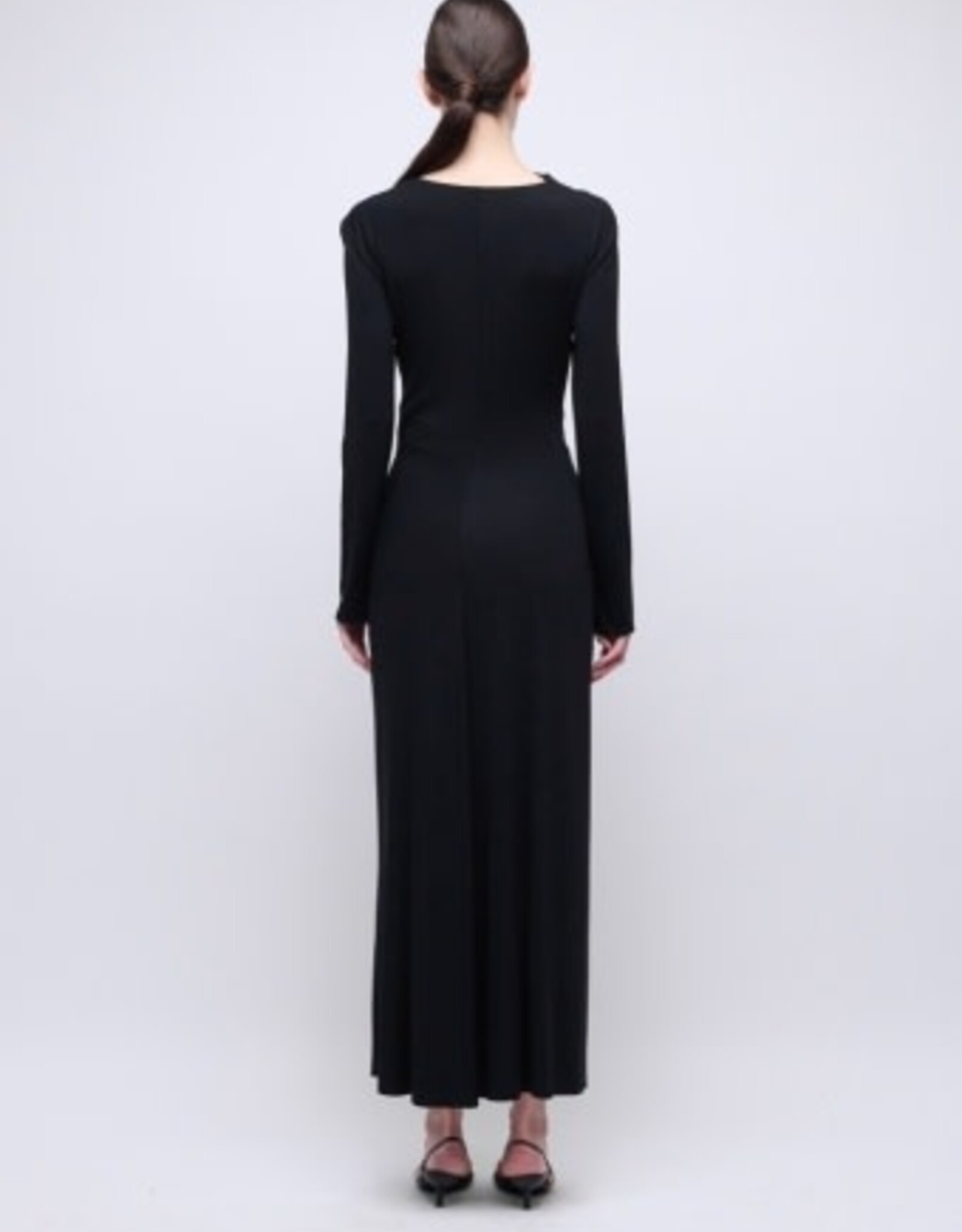 SIMKHAI FERRERA L/S MIDI DRESS