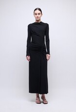 SIMKHAI FERRERA L/S MIDI DRESS
