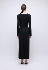 SIMKHAI FERRERA L/S MIDI DRESS