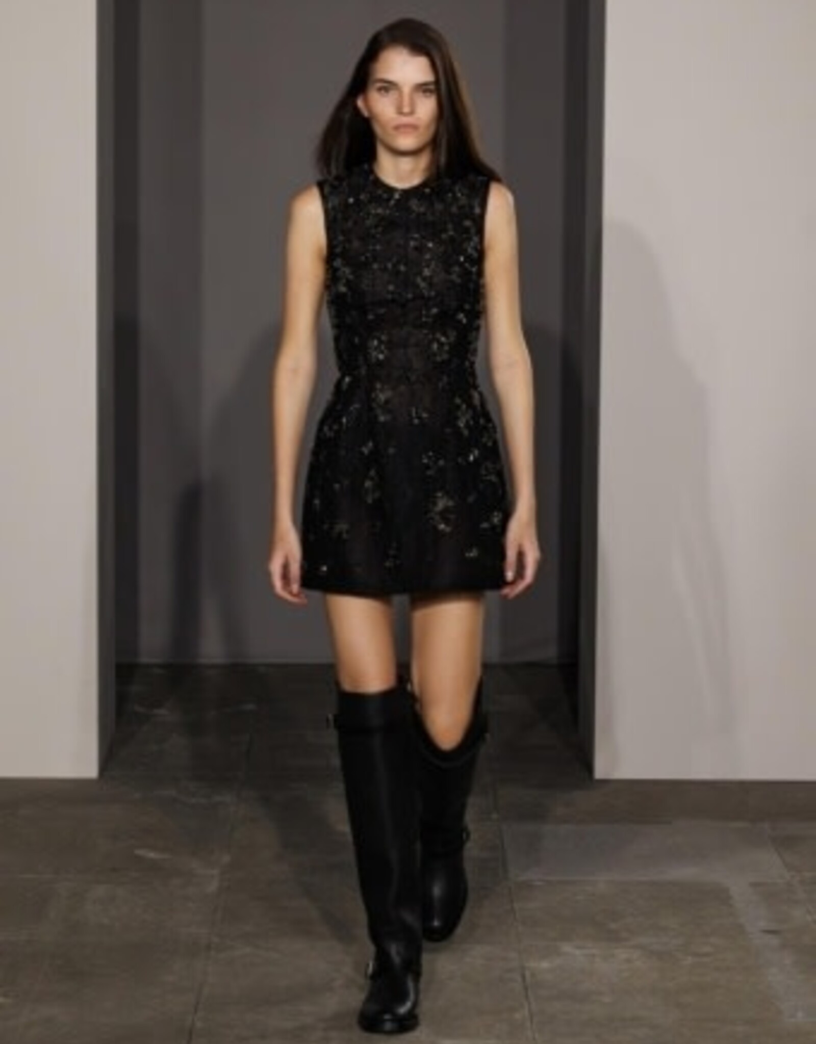 SIMKHAI EVELINA S/L MINI DRESS