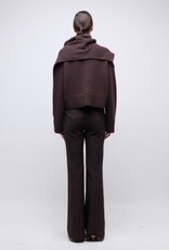 SIMKHAI ELSON SCARF SWEATER