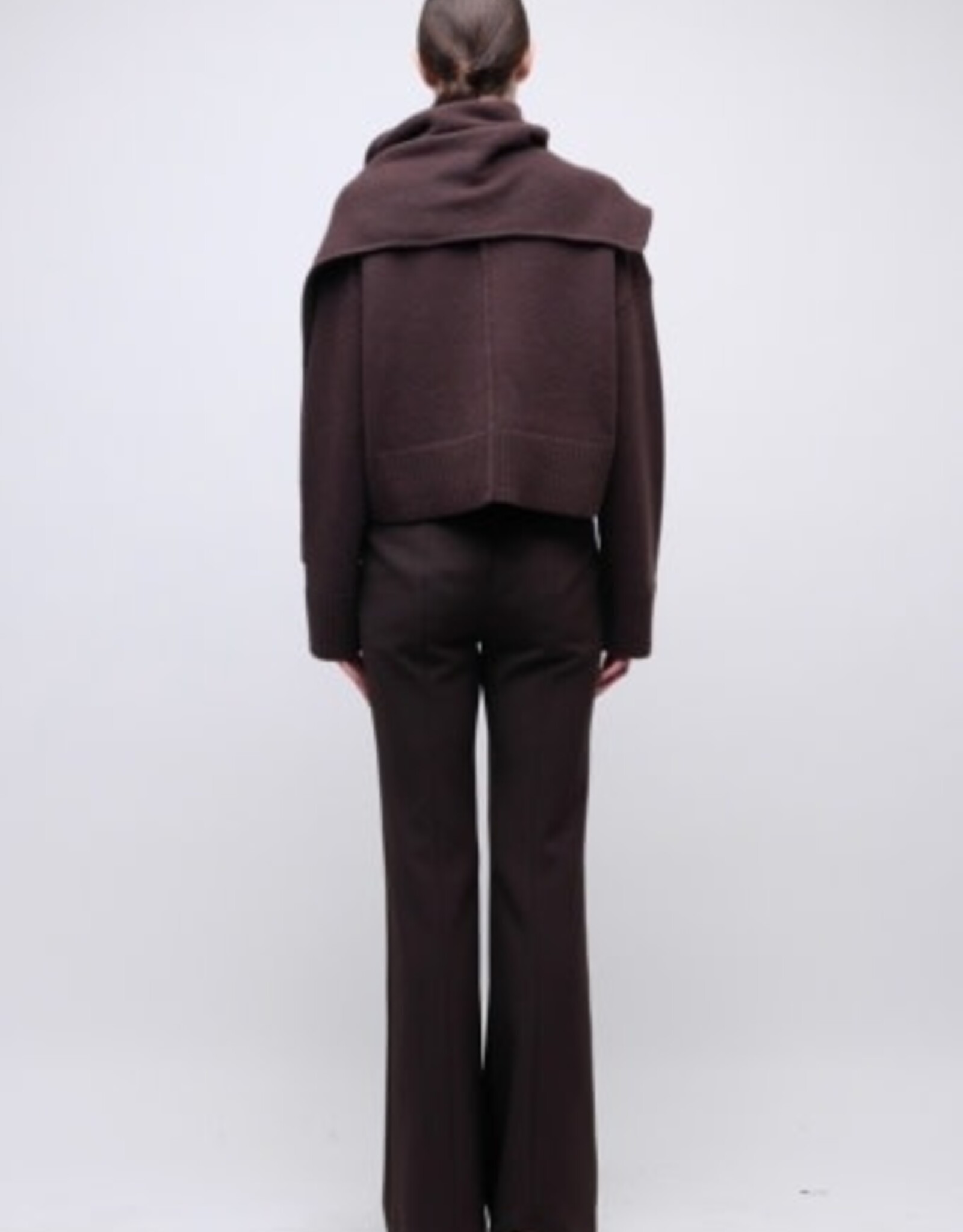 SIMKHAI ELSON SCARF SWEATER