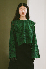 Sea Ceci Embroidery L/SLV Top