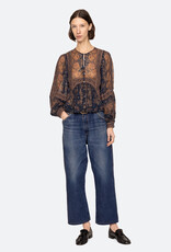 Sea Melba Print L/SLV Top