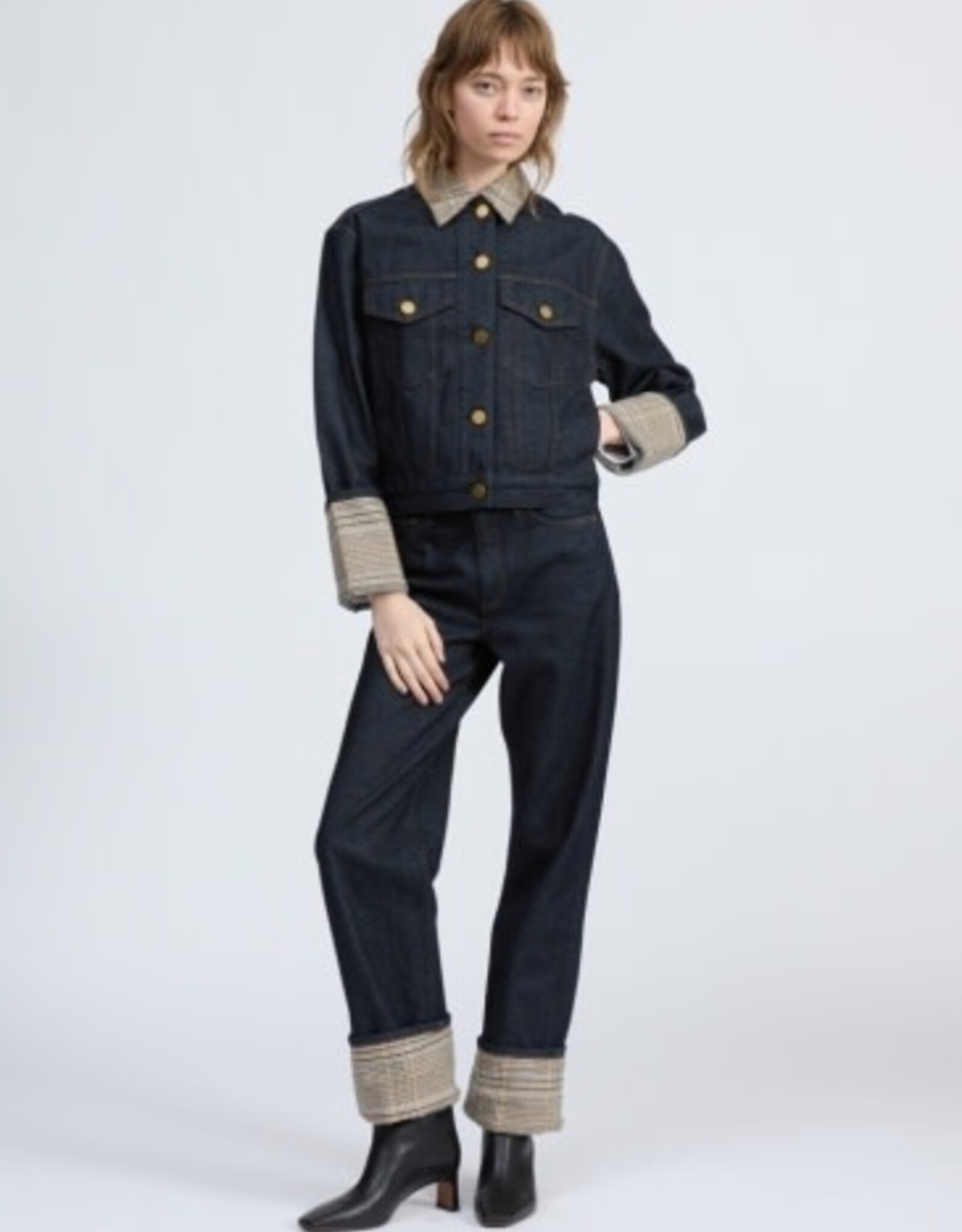 rag & bone harriet denim trucker jacket