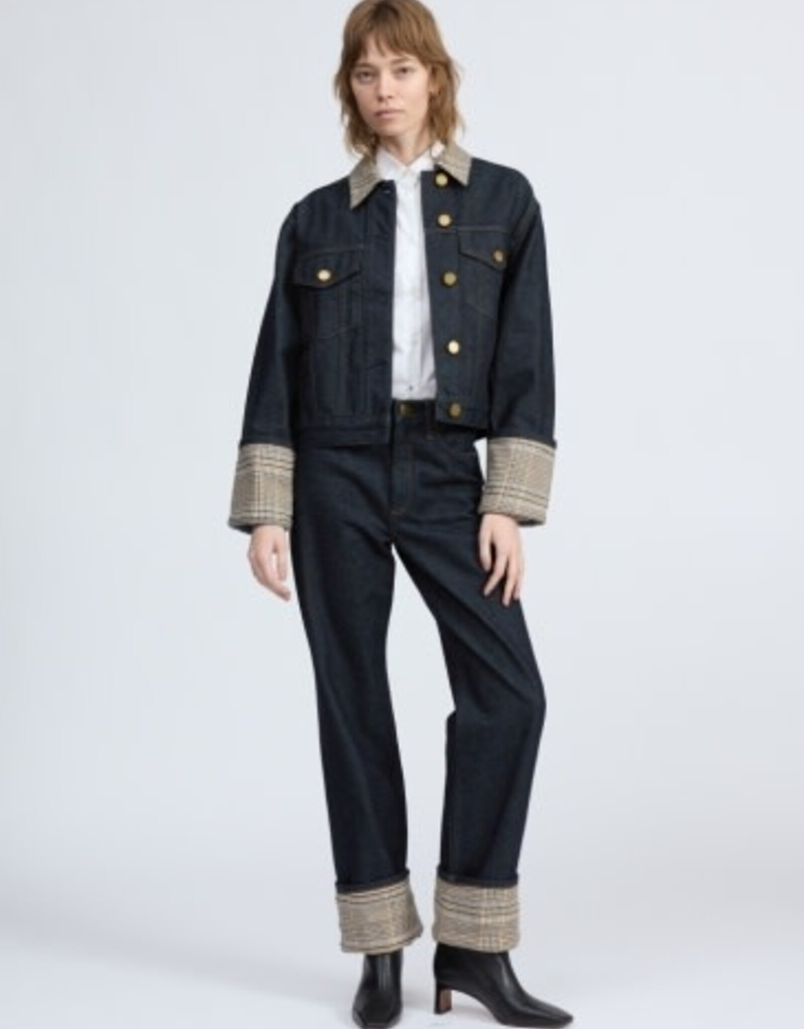 rag & bone harriet denim trucker jacket