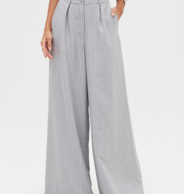 PatBo METALLIC PINSTRIPE PANT