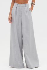 PatBo METALLIC PINSTRIPE PANT