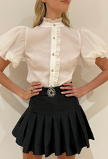 PatBo TAFFETA BLOOM SHIRT