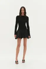 AJE. Moonlight Knit Mini Dress