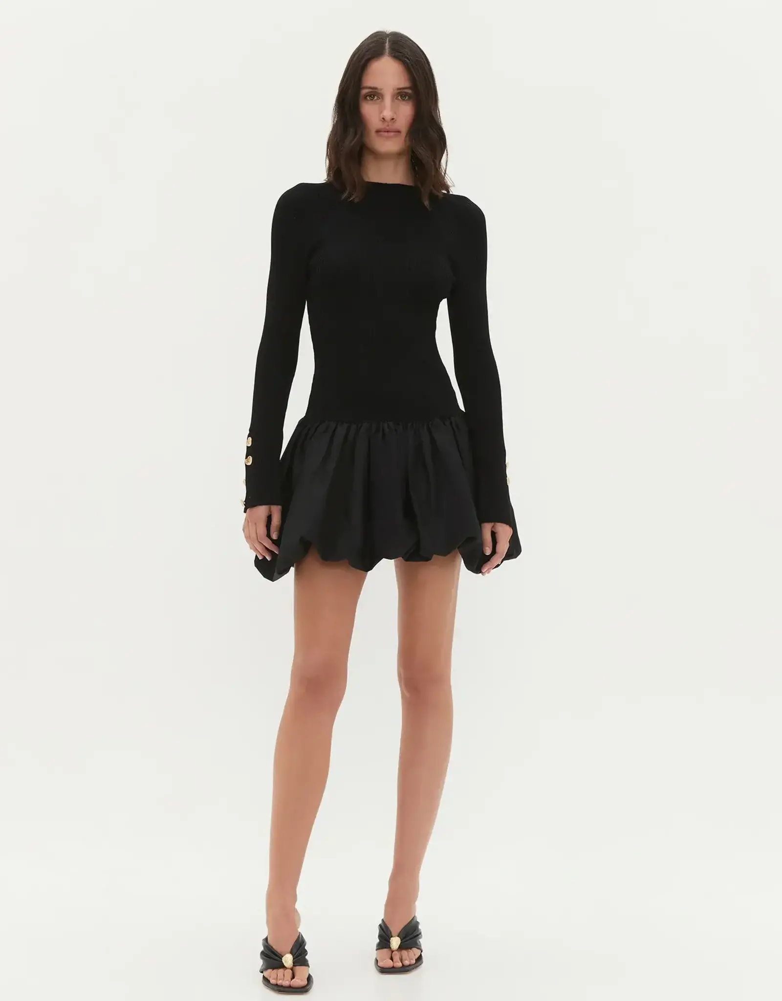 AJE. Moonlight Knit Mini Dress