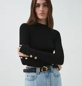 AJE. Moonlight Knit Top