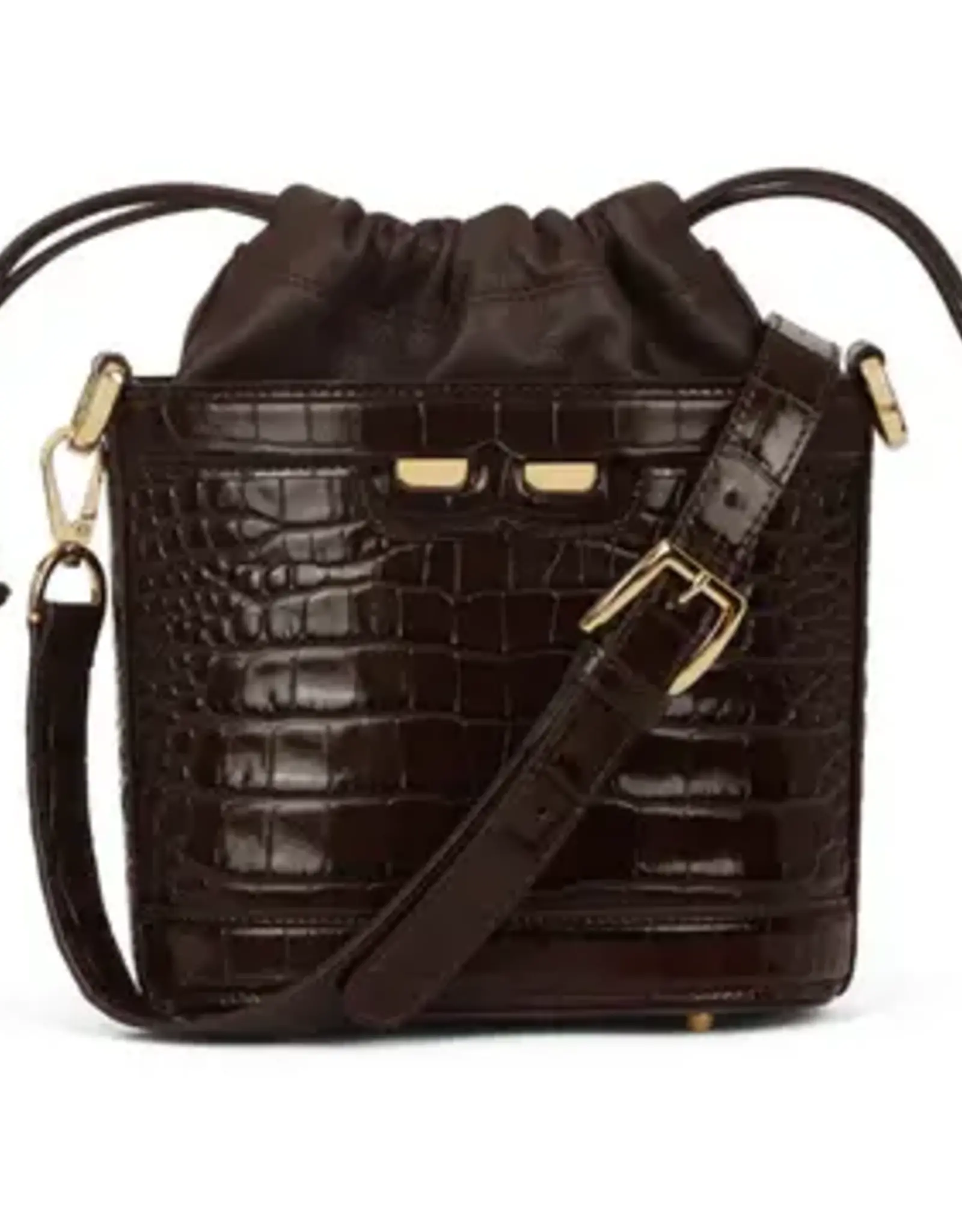 BENE Byrd Bucket: Chocolate Croc