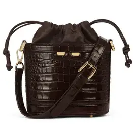 BENE Byrd Bucket: Chocolate Croc