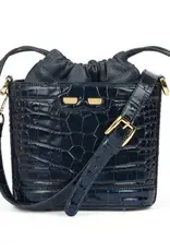 BENE Byrd Bucket: Navy Croc