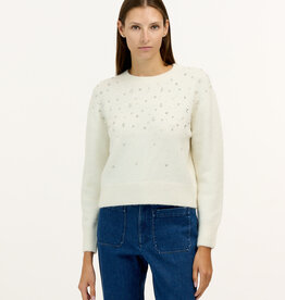 Tanya Taylor Lexia Embellished Sweater