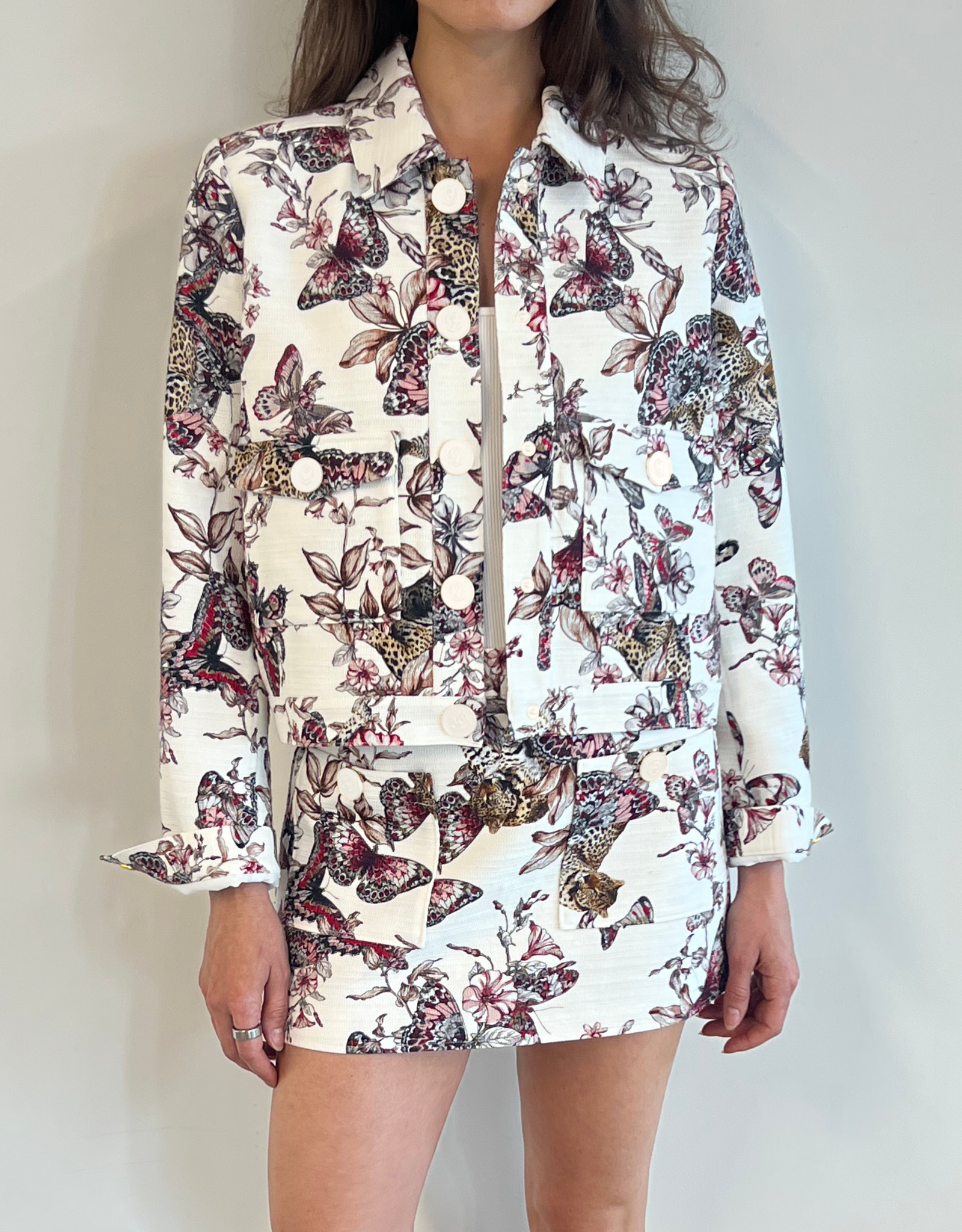 L'AGENCE Nyx Crop Jacket