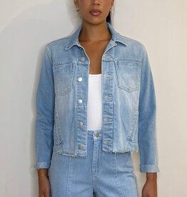 L'AGENCE Janelle Slim Raw Jacket