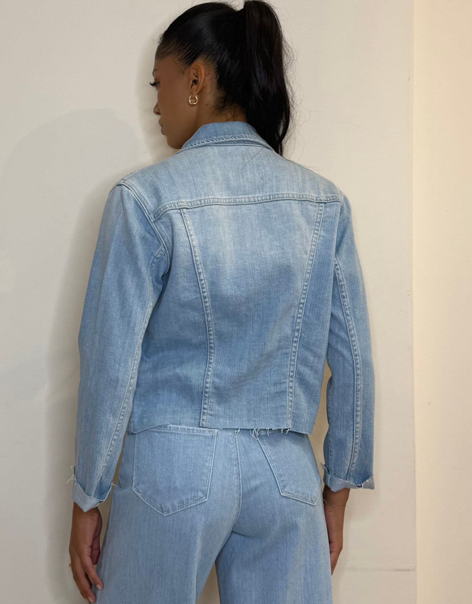 L'AGENCE Janelle Slim Raw Jacket