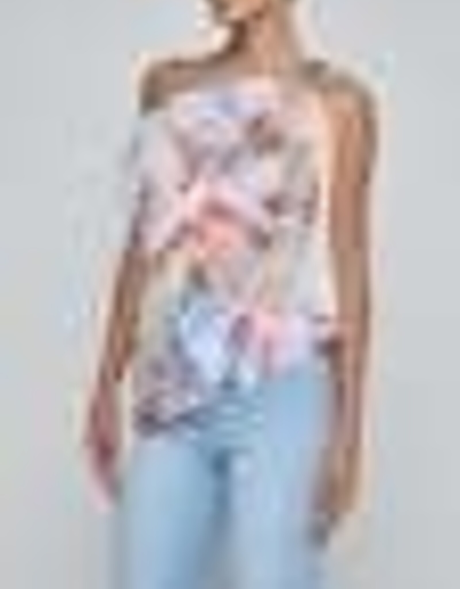 L'AGENCE Driselle Scarf Top