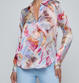 L'AGENCE Tyler L/S Blouse