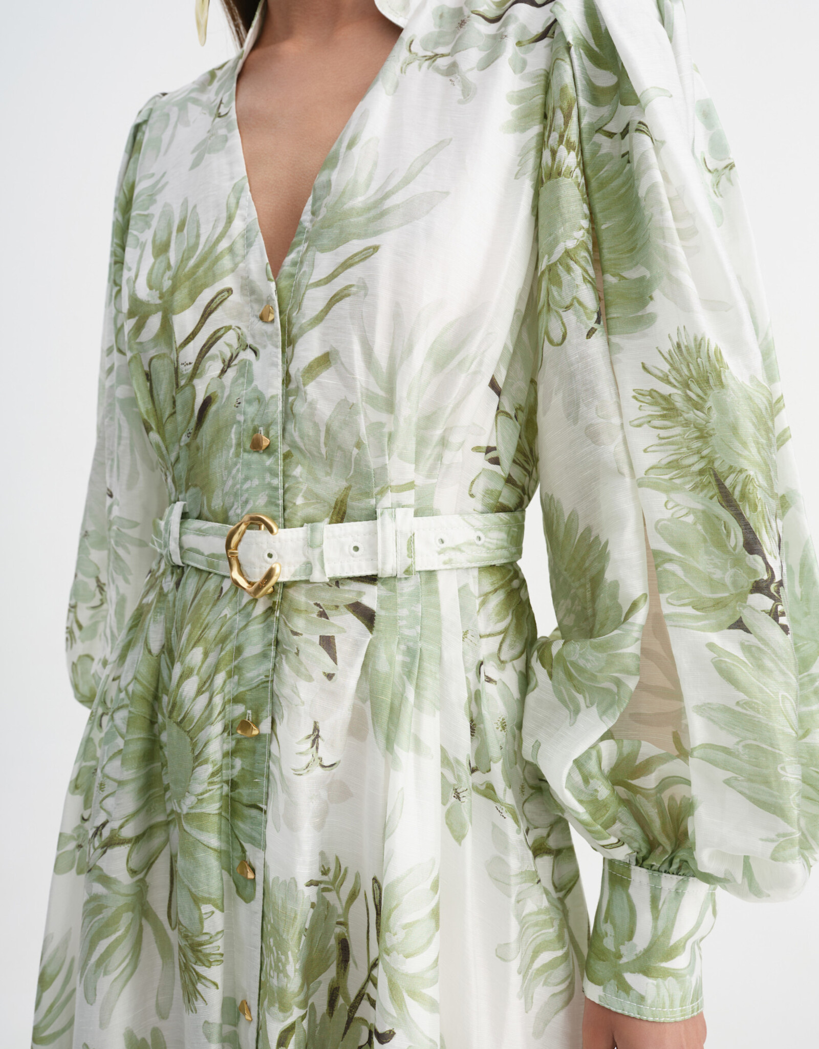 AJE. Reflector Shirt Dress