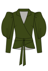 AJE. Idyllic Wrap Top