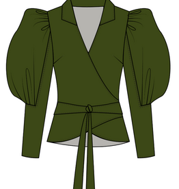 AJE. Idyllic Wrap Top