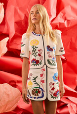 Hunter Bell New York Dottie Mini Skirt